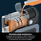 Ninja SLUSHi Machine à boissons glacées avec 2 gobelets à cocktail FS3CUP