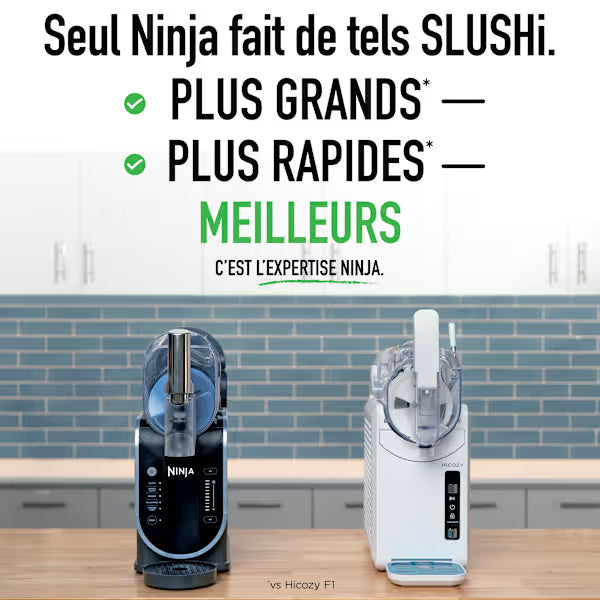 Ninja SLUSHi Machine à boissons glacées avec 2 gobelets à cocktail FS3CUP