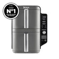 Air Fryer Ninja Double Stack XL 2 tiroirs superposés 6-en-1, 9,5 L avec thermosonde, Gris SL451EU