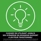 Air Fryer Ninja Double Stack XL 2 tiroirs superposés 6-en-1, 9,5 L avec thermosonde, Gris SL451EU