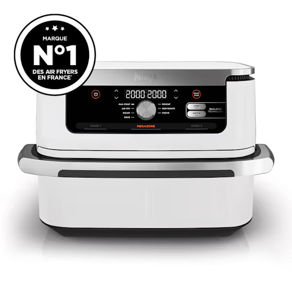 Air Fryer Ninja Foodi FLEX 7-en-1, 10,4 L, Blanc, AF500EUWH