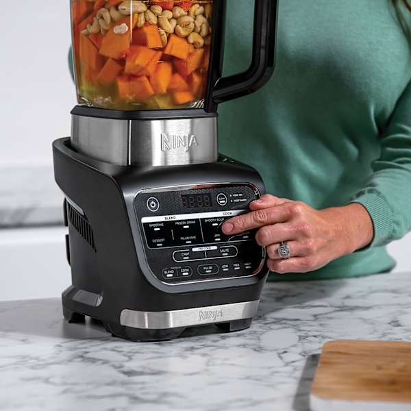 Air fryer double compartiment 6-en-1, 7,6L et Blender et robot à soupe