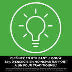 Air fryer Ninja Double Stack XL 2 tiroirs superposés 6-en-1, 9,5 L, Blanc SL400EUWH