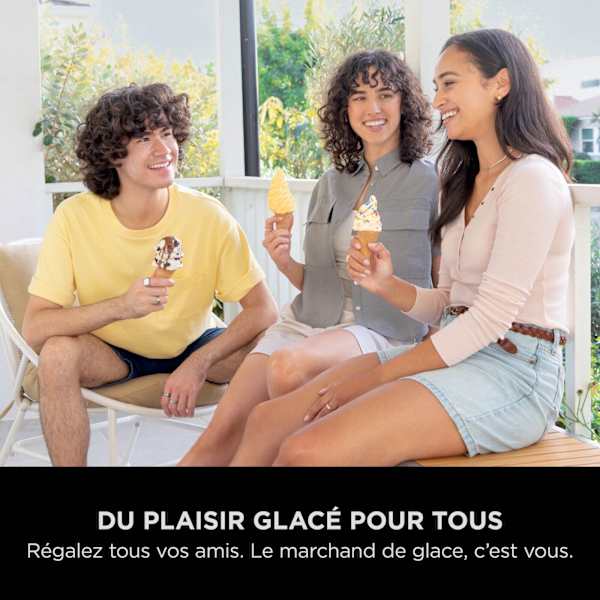 Machine à glace à l’italienne Ninja CREAMi Scoop & Swirl 13-en-1
