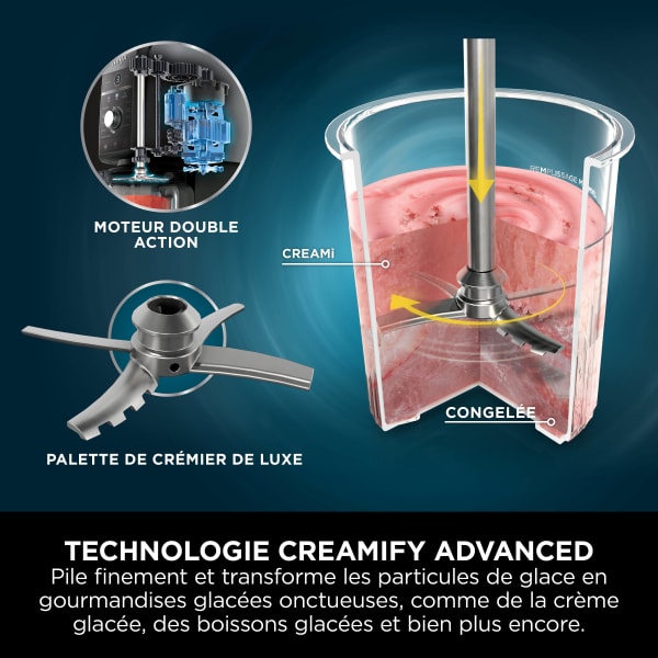 Machine à glace Ninja CREAMi Deluxe 10-en-1
