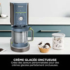 Machine à glace Ninja CREAMi Deluxe 10-en-1, Bleu-gris