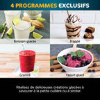 Machine à glace Ninja CREAMi Deluxe 10-en-1, Bleu-gris