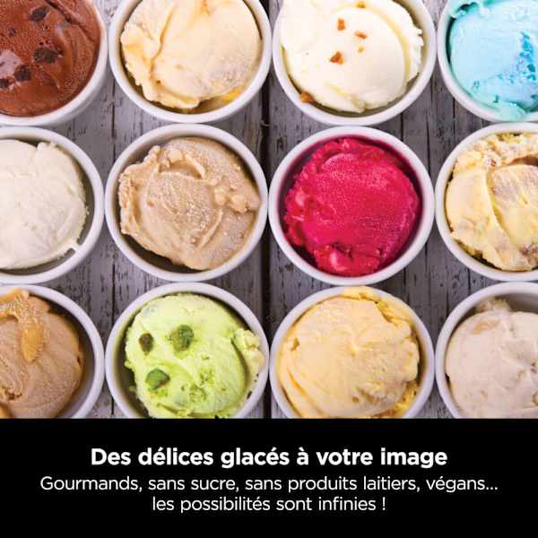 Machine à glace Ninja CREAMi Bleu-Orange NC302EUAOPL
