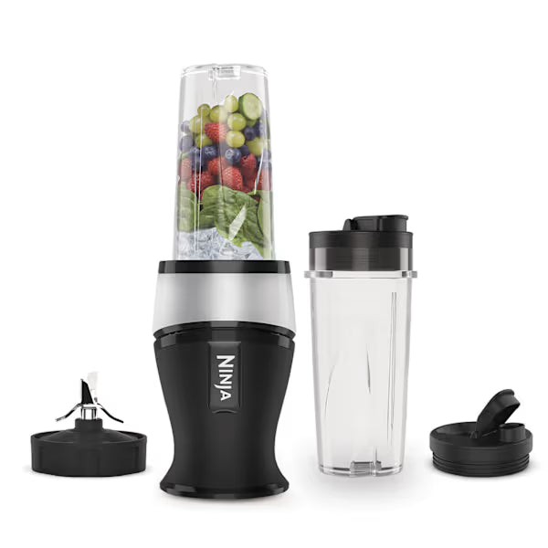 Mélangeur et machine à smoothies Slim Nutri Ninja 700W – QB3001EUS – Argent