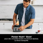 Blender 3 en 1 Ninja Foodi Power Nutri avec technologies Smart Torque & Auto-iQ 1200W - CB350EU