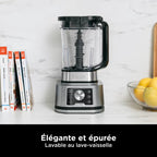 Blender 3 en 1 Ninja Foodi Power Nutri avec technologies Smart Torque & Auto-iQ 1200W - CB350EU