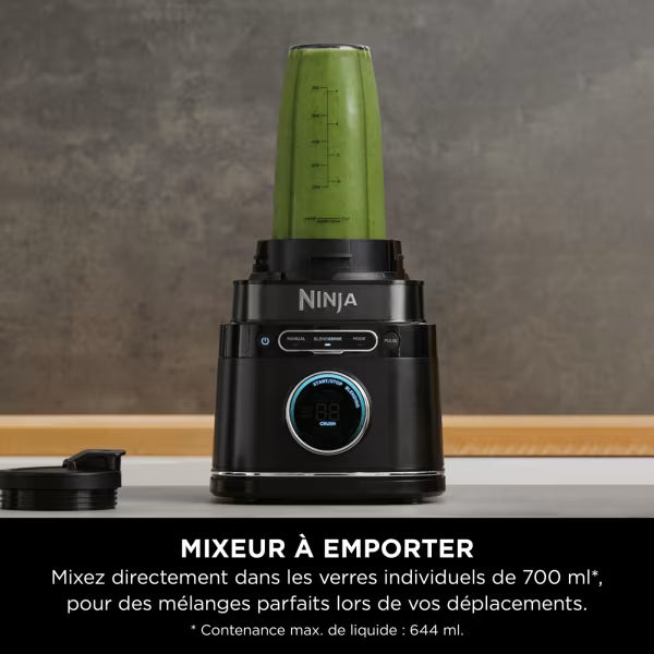 Blender intelligent Ninja Detect et verres de mixage individuels TB301EU