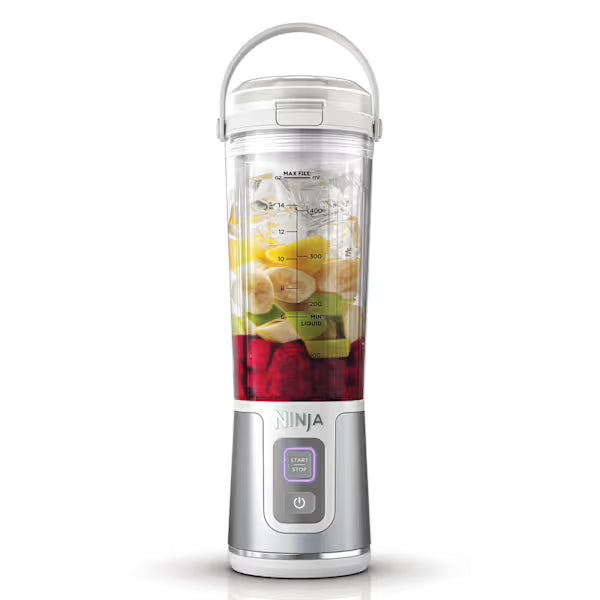Blender portable sans fil Ninja Blast – Blanc [BC151EUWH]