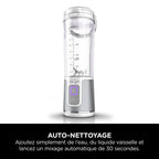 Blender portable sans fil Ninja Blast – Blanc [BC151EUWH]