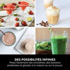 Blender portable sans fil Ninja Blast – Blanc [BC151EUWH]