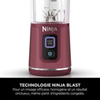 Blender portable sans fil Ninja Blast – Cranberry [BC151EUCR]