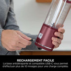 Blender portable sans fil Ninja Blast – Cranberry [BC151EUCR]
