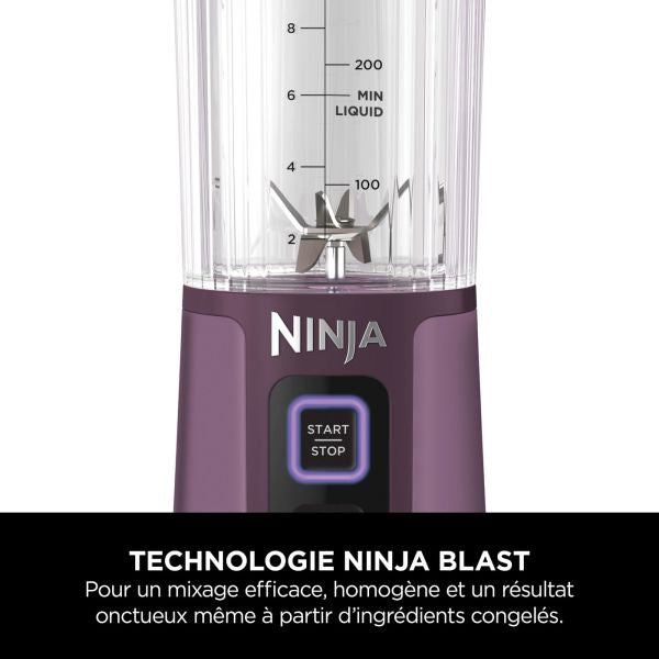 Blender portable sans fil Ninja Blast – Violet [BC151EUPR]