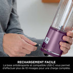 Blender portable sans fil Ninja Blast – Violet [BC151EUPR]