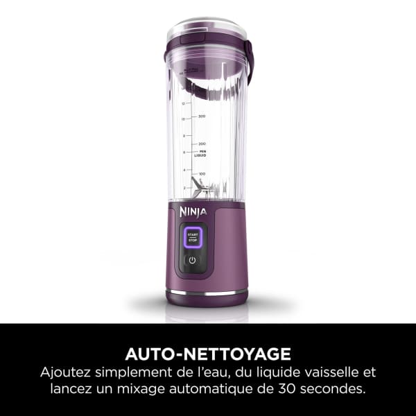 Blender portable sans fil Ninja Blast – Violet [BC151EUPR]