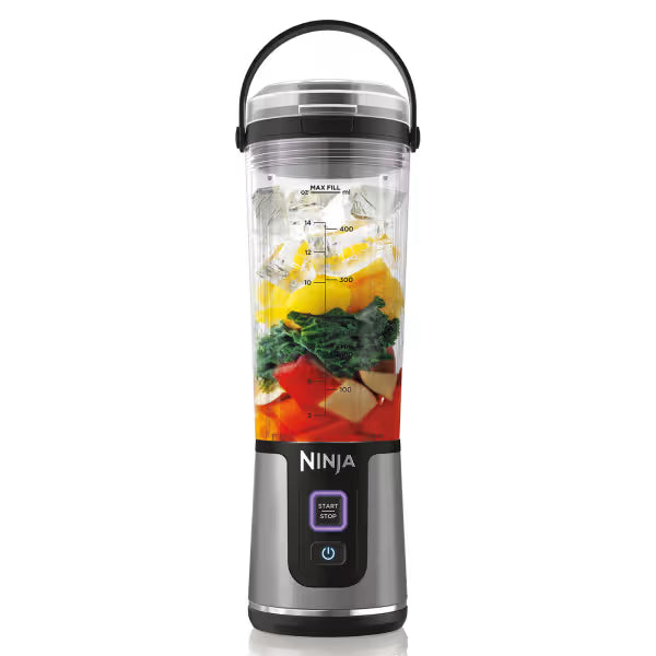Blender portable sans fil Ninja Blast – Noir [BC151EUBK]