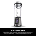 Blender portable sans fil Ninja Blast – Noir [BC151EUBK]