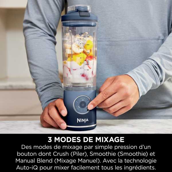 Blender portable sans fil Ninja Blast Max - Bleu BC251EUNV