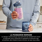 Blender portable sans fil Ninja Blast Max - Bleu BC251EUNV