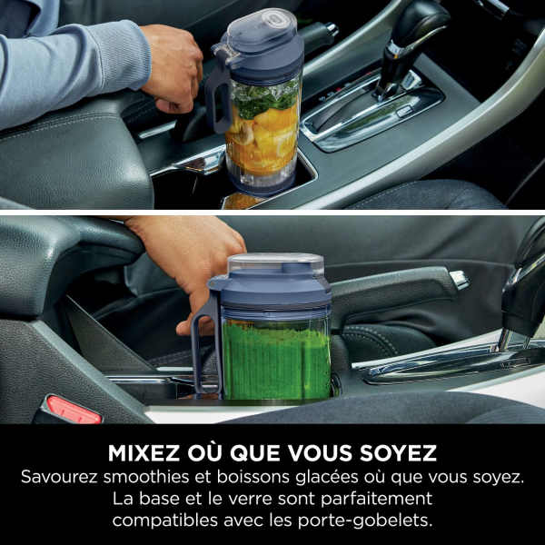 Blender portable sans fil Ninja Blast Max - Bleu BC251EUNV