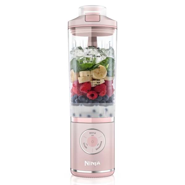 Blender portable sans fil Ninja Blast Max - Rose poudré BC251EUPK
