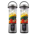 Blender portable sans fil Ninja Blast – Noir (Lot de deux)