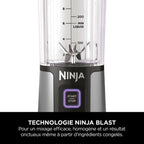 Blender portable sans fil Ninja Blast – Noir (Lot de deux)