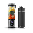 Blender portable sans fil Ninja Blast et Gourde isotherme Ninja Thirsti