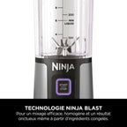 Blender portable sans fil Ninja Blast et Gourde isotherme Ninja Thirsti