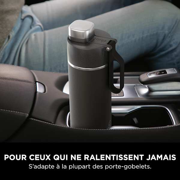 Blender portable sans fil Ninja Blast et Gourde isotherme Ninja Thirsti