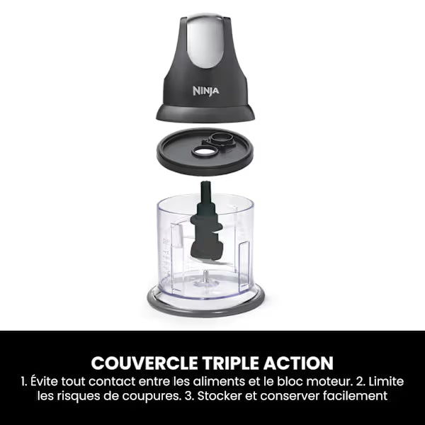 Ninja Express Chop Mini hachoir & mixeur NJ1002EUBK