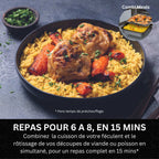 Ninja Combi Multicuiseur, four et air fryer 12-en-1 avec casserole antiadhésive