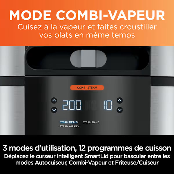 Multicuiseur SmartLid 12-en-1 Ninja Foodi MAX OL650EU