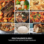 Ninja Foodi PossibleCooker, multicuiseur et mijoteuse numérique 8-en-1 MC1001EU
