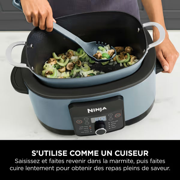Ninja Foodi PossibleCooker, multicuiseur et mijoteuse numérique 8-en-1 MC1001EU