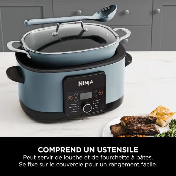 Ninja Foodi PossibleCooker, multicuiseur et mijoteuse numérique 8-en-1 MC1001EU