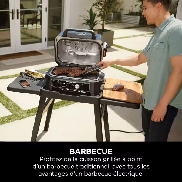 Barbecue électrique et fumoir Ninja Woodfire Pro Connect XL OG901EU