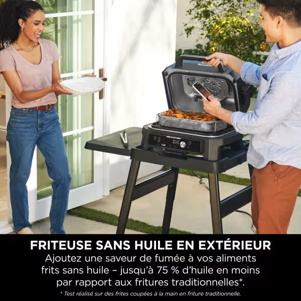 Barbecue électrique et fumoir Ninja Woodfire Pro Connect XL OG901EU