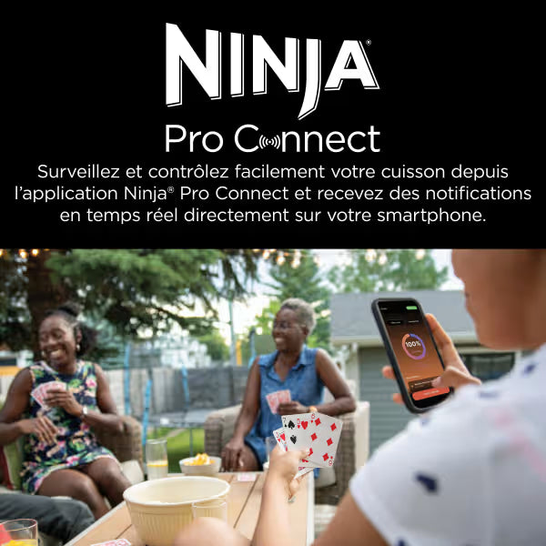 Barbecue électrique et fumoir Ninja Woodfire Pro Connect XL OG901EU