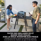 Barbecue électrique et fumoir Ninja Woodfire Pro Connect XL OG901EU