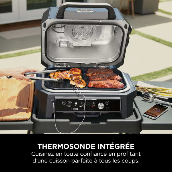 Barbecue électrique et fumoir Ninja Woodfire Pro Connect XL OG901EU
