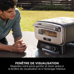 Four à pizza électrique d’extérieur, avec fonction Air Fryer Ninja Artisan MO201EU
