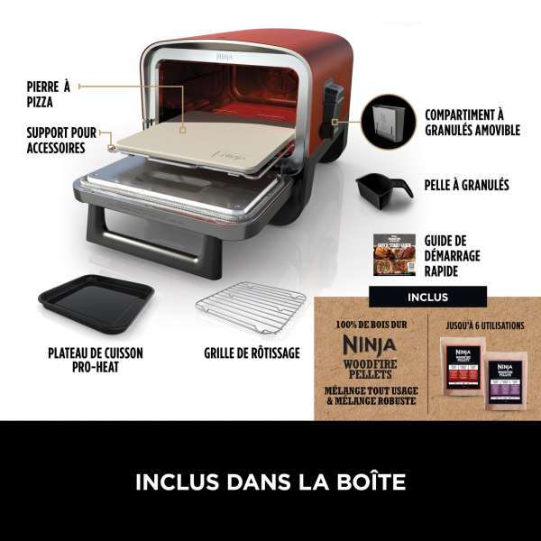 Four d’extérieur Ninja Woodfire OO101EU