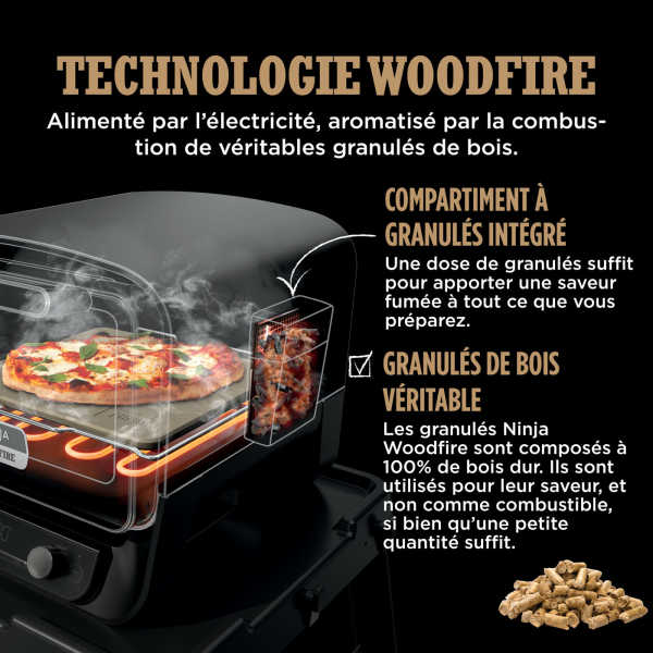 Four d’extérieur Ninja Woodfire OO101EU