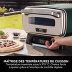 Four à pizza électrique d’extérieur, avec fonction Air Fryer Ninja Artisan MO201EUDB - Vert Foncé